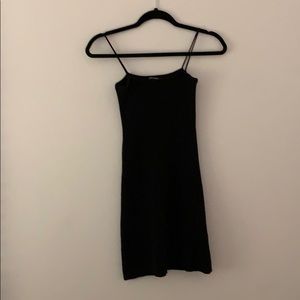Black brandy Melville knit dress